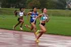 Kristie Edwards (City of Sheffield) wins the under-17s 100 metres at the Northern Under-17s and 15s Championships, Liverpool.